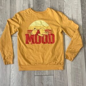 Disney Winnie the Pooh Junior’s Yellow Graphic Sweater